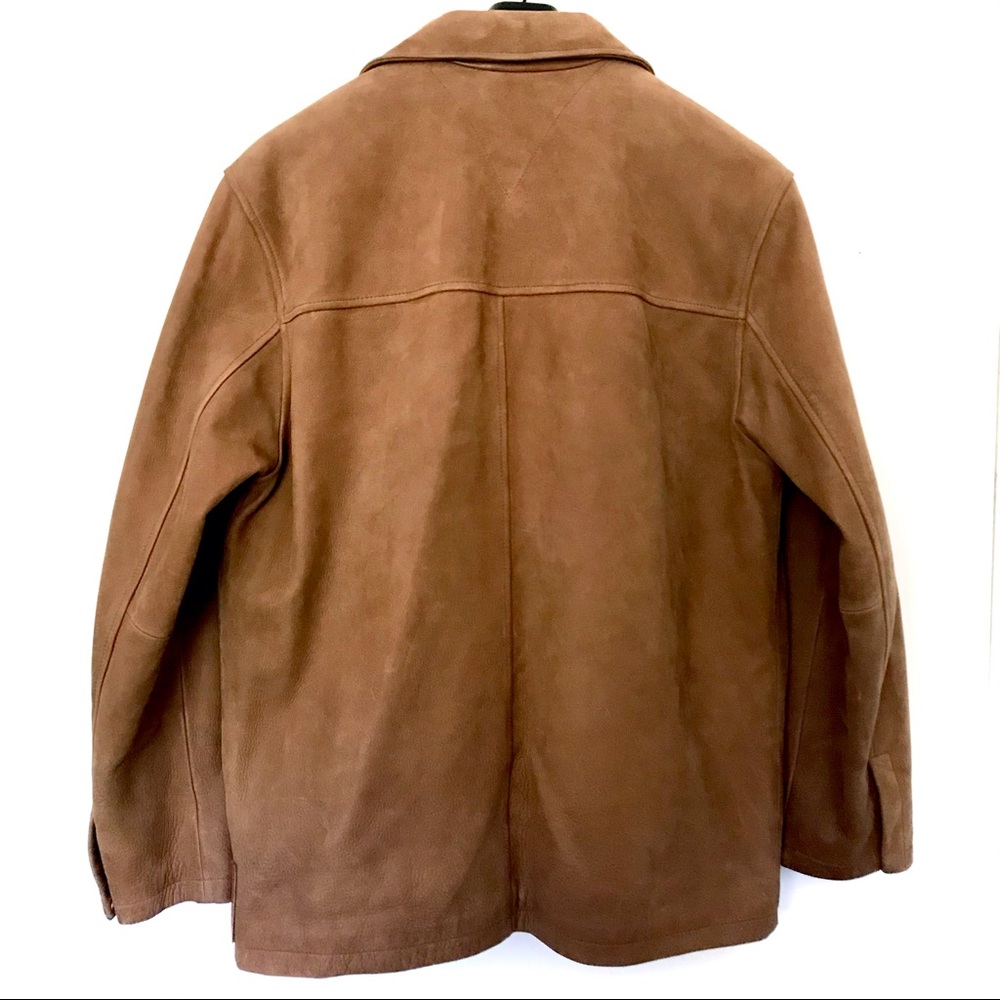 Tommy Hilfiger Brown Leather Jacket - Men’s Size S - Picture 2 of 6